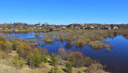Die Frühjahrshochwasser ... / ***
