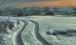 Sonnenuntergang im Winter / ***