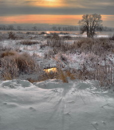Sonnenuntergang im Winter / ***