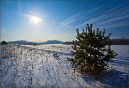 Ein schöner Tag dank Frost und Sonne / ***