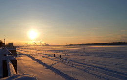 Ein schöner Tag dank Frost und Sonne / ***