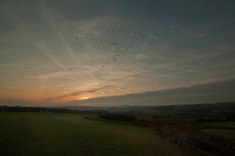 Sonnenaufgang Landschaft / Sonnenaufgang Landschaft