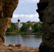 Heilige Verklärung Mirozhsky Kloster (Pskow) / ***
