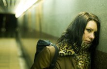 Portrait in der U-Bahn / *****