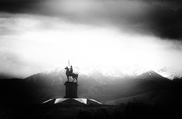 Kazakhstan / monument Nauryzbai Batyr