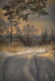 Sonnenuntergang im Winter / ***