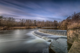 Wasserfall im Park / ***