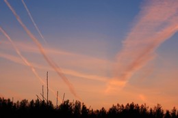 Bei Sonnenuntergang / " " "