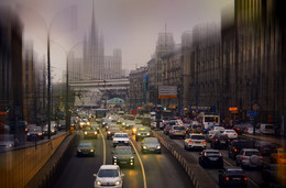 Moskau am Abend / ***