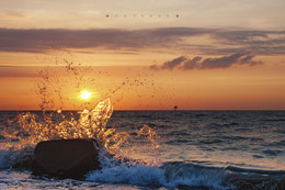 Only the sun / Sonnenuntergang Ostseebad Nienhagen
