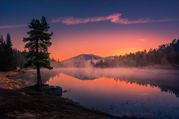 Schwarzsee / Morgens beim Schwarzsee auf der
Turracher Höhe Austria