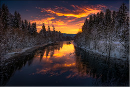 Murstimmung / Morgens an der Mur Murtal in Murdorfsteiermark Österreich