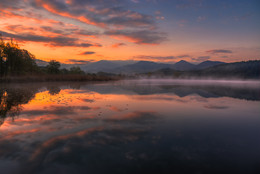 Morgennebel / Morgens beim Turnersee