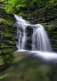 kleiner Wasserfall / im Tauglgebiet