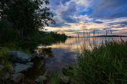 Abend auf dem See / ***