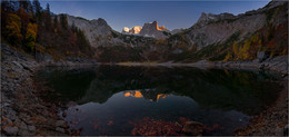 Hintere Gosausee / Abends beim hinteren Gosausee