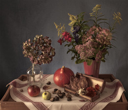 Herbstliches Stillleben / Herbstliches Stillleben