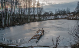 Winter-Teich / ***