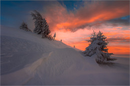 Stubalpe / Winterlandschaft auf der Stubalpe am Gaberl in der Steiermark.
