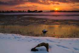 Sonnenuntergang im Winter / ***