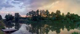 Abend auf dem Fluss / ***