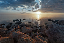 Abendstimmung am Meer / ***