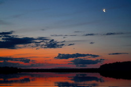 Abend auf dem See / ***