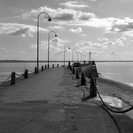 Auf dem Pier / ...
