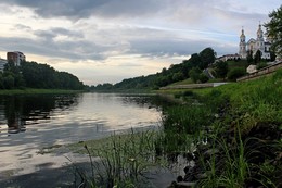 Abend über die Düna / ***