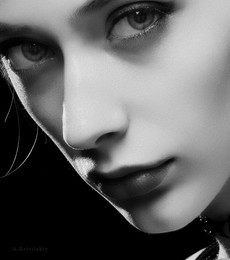 Portrait. Photographic studio A. Krivitsky. / Portrait. Photographic studio A. Krivitsky.