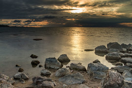 Abendstimmung am Meer / ***