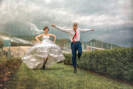 Unter dem Sommer regen / ***