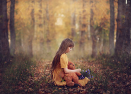 in den herbstlichen Wald / ***