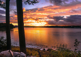 Es war der Abend / New Hampshire - USA