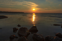 Abendstimmung am Meer / ***