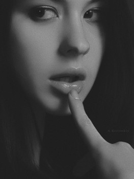 Portrait with intrigue. Portrait studio A. Krivitsky. / Portrait with intrigue. Portrait studio A. Krivitsky.