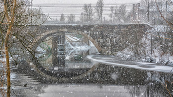Schnee fallen, / ***