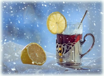 Tee mit Zitrone / ***
