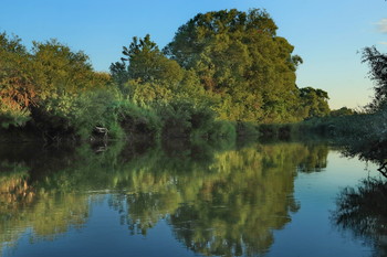 Abend auf dem Fluss / ***