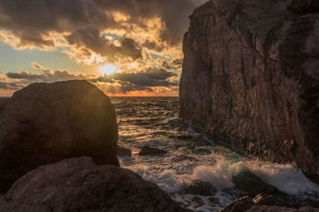 Abendstimmung am Meer / ***