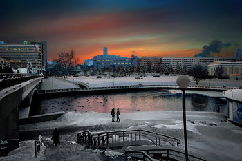 ein Winterabend / ***