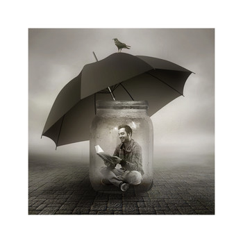 Und lassen Sie die ganze Welt warten ... / Digital art