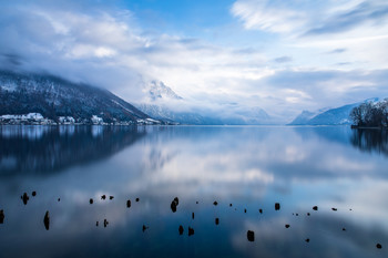 Traunsee / Winterstimmung am Traunsee- Oberösterreich