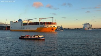 Schiffe auf der ELBE / ***