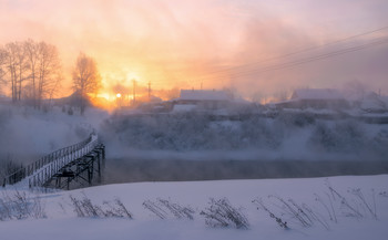 Frostigen Morgen. / ***