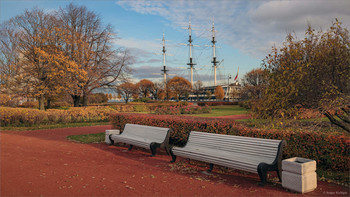 Im Herbst des Parks ... / ***