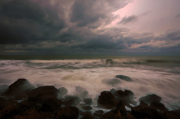 Abendstimmung am Meer / ***