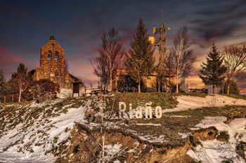 Riaño / Atardecer en Riaño