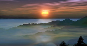 Morgennebel ... / ***