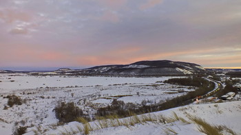 Sonnenuntergang im Winter / ***
